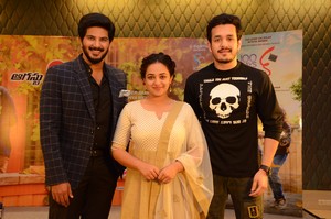Akhil Promotes 100 Days of Love Movie